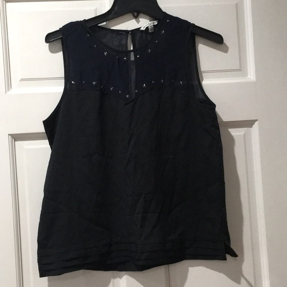 Navy tank top